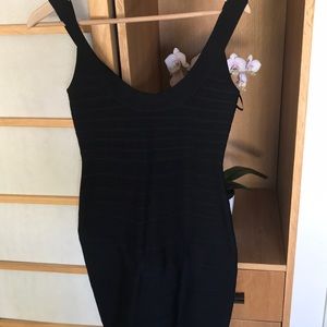 Black Tank Herve Leger Dress